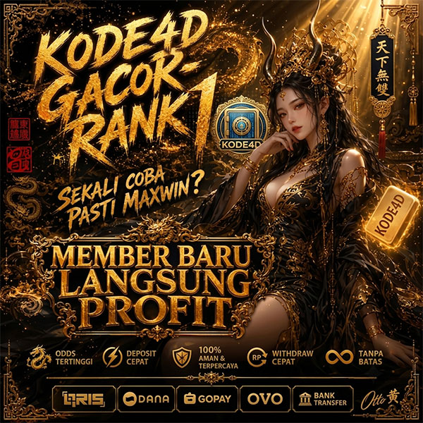 KODE4D | Admin Akun BO Game Online Dengan Fitur RTP Terbaik Winrate 88%
